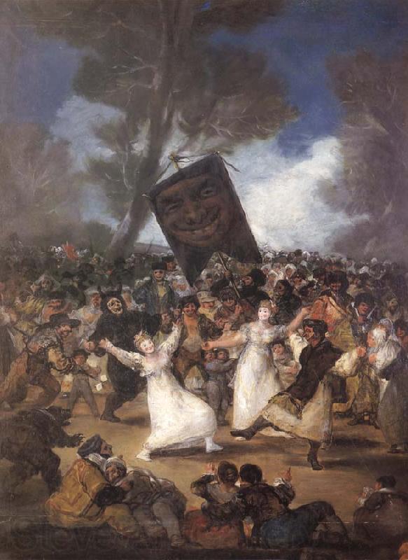 Francisco Goya Burial of the Sardine